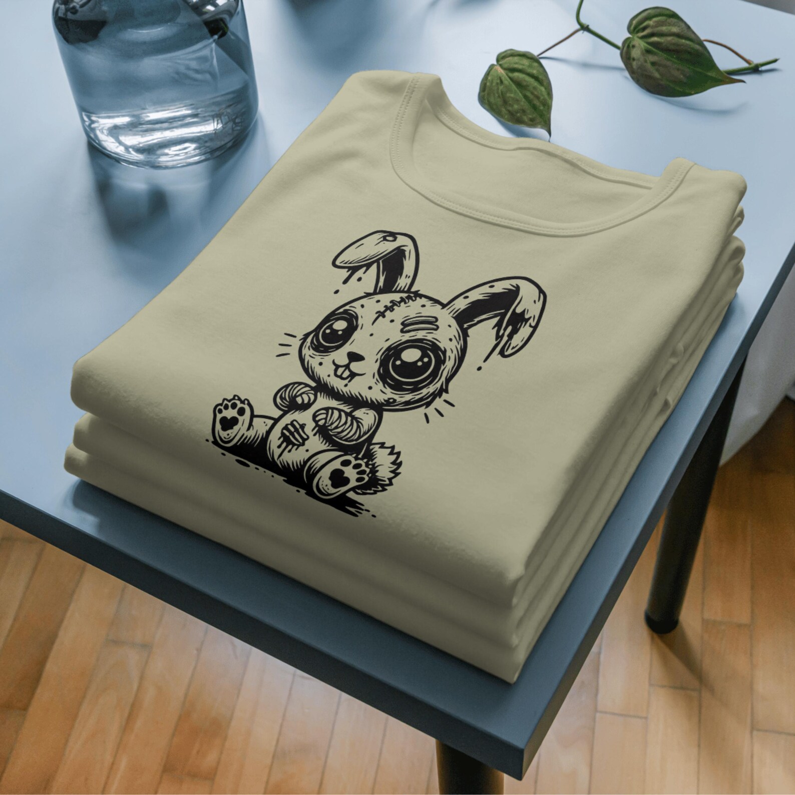 Zombie Rabbit Svg - Scary Rabbit Svg - Rabbit Poster Svg - Rabbit ...