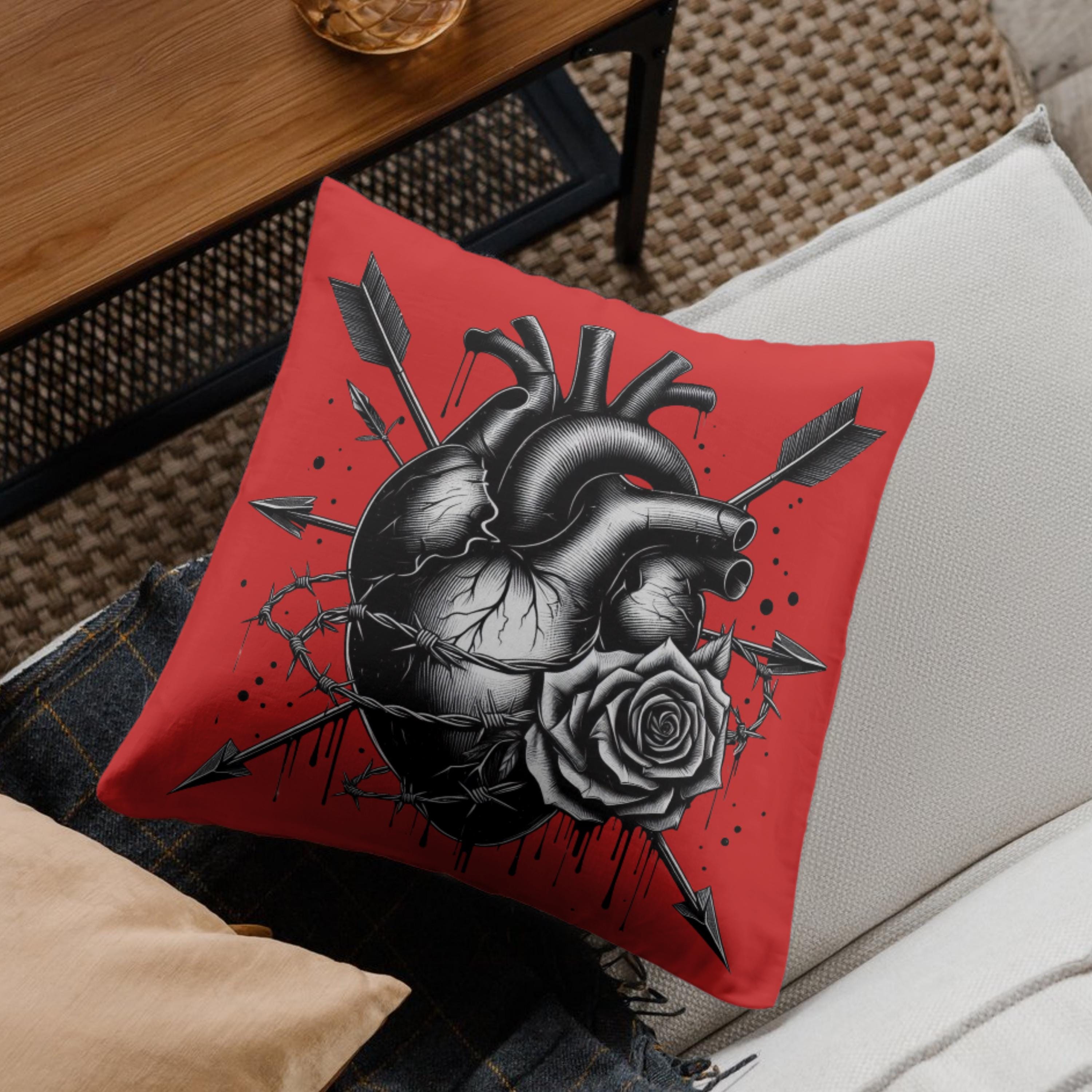 Anatomical Heart SVG - Gothic Heart Art - Broken Heart Tattoo PNG