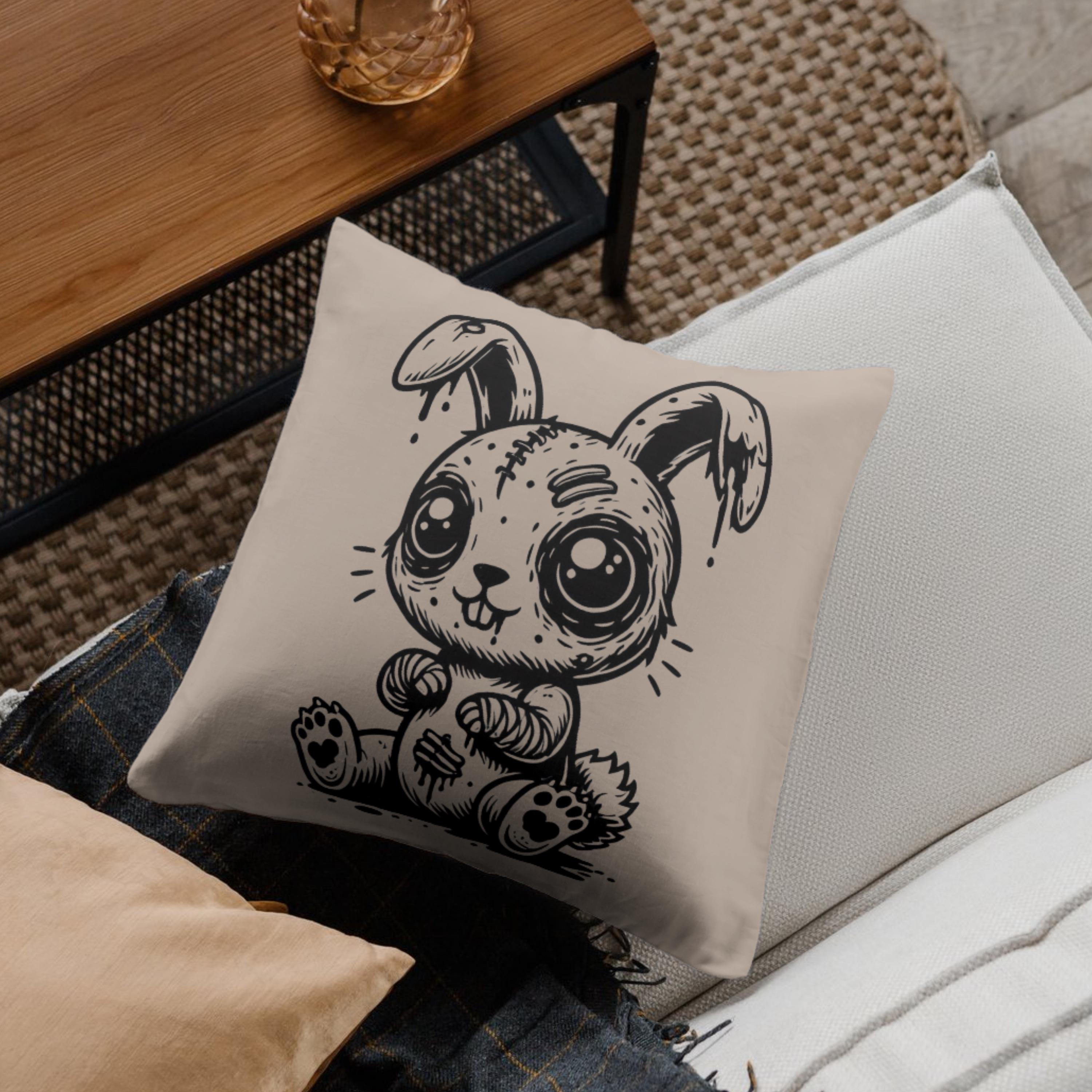 Zombie Rabbit Svg - Scary Rabbit Svg - Rabbit Poster Svg - Rabbit ...