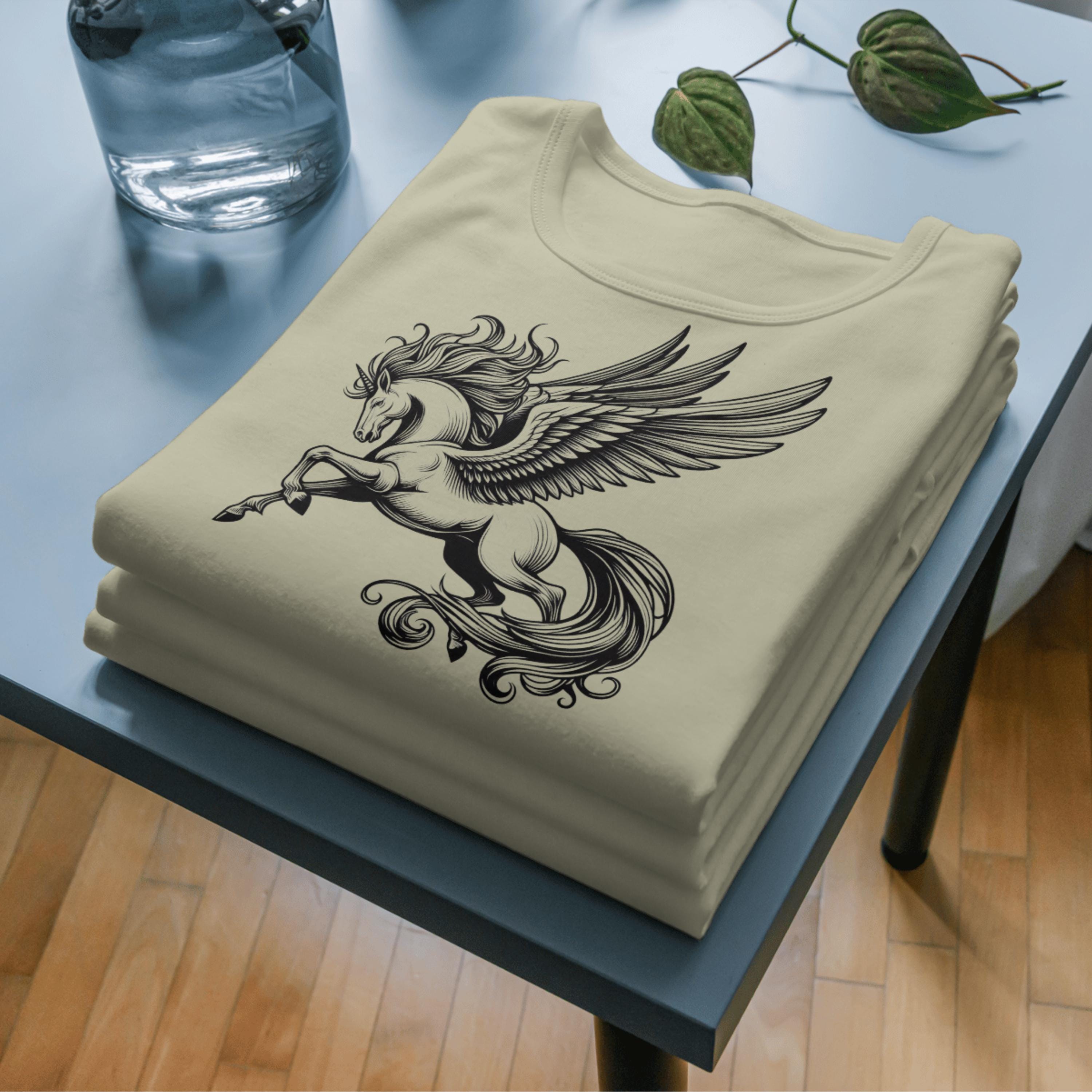 Majestic Pegasus SVG - Flying Winged Horse PNG - Mythical Creature ...