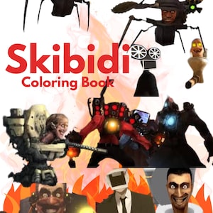 Skibidi Coloring Book