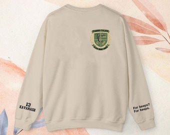 Boys of Tommen Embroidered Cotton Sweatshirt, College Shirt
