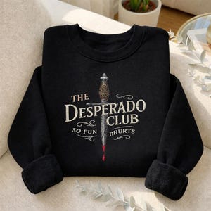 Desperado Club Dungeon Crawler Carl  Embroidered Hoodie/Sweatshirt, Princess Donut Shirt, LitRPG Gamer Merch, Vintage Book Lover