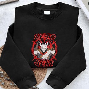 Durge Embroidered Sweatshirt, Dark Urge BG3 Hoodie, Baldur&#39;s Gate, Dark Urge BG3 Shirt, Baldur&#39;s Gate For Fans, Gift for gamer