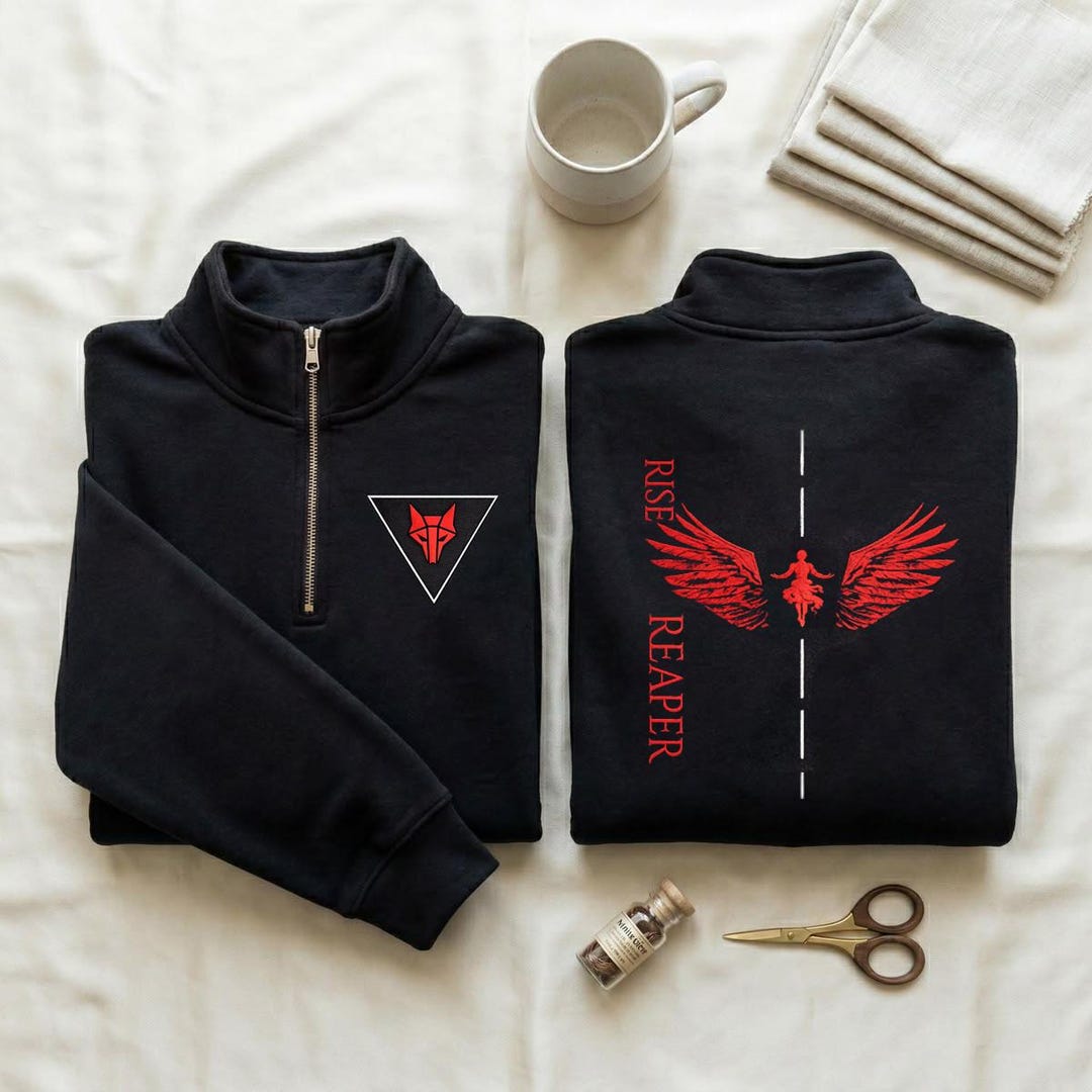 Red Rising Embroidered Red Rising Howlers Embroidered Sweatshirt, Hail Reaper, Hail Reaper ...