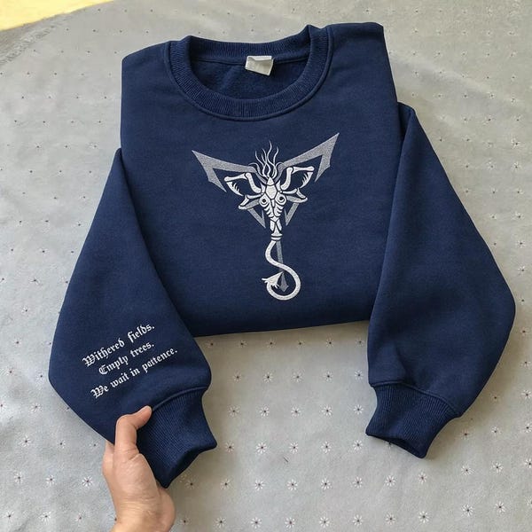 Las Plagas Resident Evil Embroidered Sweatshirt, Umbrella Corp Hoodie, Horror Game Sweatshirt, Leon Kennedy Apparel, Gamer Gift