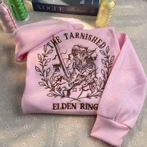 Elden Ring Embroidered Sweatshirt, The Tarnish Elden Ring Hoodie, Gaming Gift, Gift For Him, Gift For Her