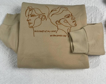 Embroidered Greek Mythology Sweatshirt, The Song of Achilles, Bookish Hoodie