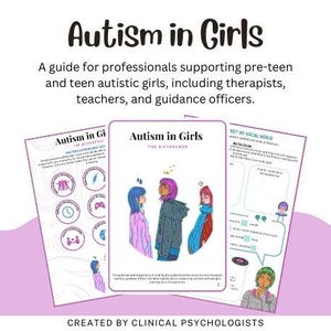 Autism in Girls: THE DIFFERENCE: een praktische gids voor professionals ter ondersteuning van zorgverleners en autistische meisjes.