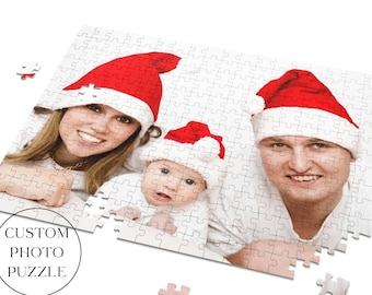 Custom Puzzle from your photo, Custom photo puzzle, Christmas Photo Puzzle, Family Photo Jigsaw Puzzle, Family Gift Puzzle, Jigsaw Puzzle