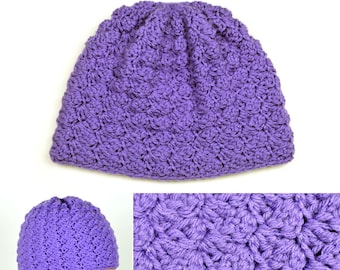Cozy Hat - 5 Sizes - PDF Crochet Pattern - Instant Download