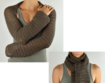 Mesh Convertible Shrug - PDF Crochet Pattern - Instant Download