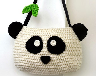 Panda Purse - PDF Crochet Pattern - Instant Download