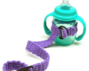 Sippy Cup Tether - PDF Crochet Pattern - Instant Download