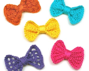 Variety Bow Set - PDF Crochet Pattern - Instant Download