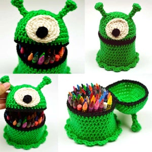 Alien Container - PDF Crochet Pattern - Instant Download