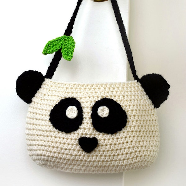 Panda Purse - PDF Crochet Pattern - Instant Download