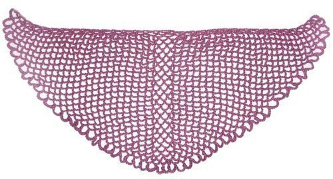 Angel Lace Scarf - PDF Crochet Pattern - Instant Download - Etsy