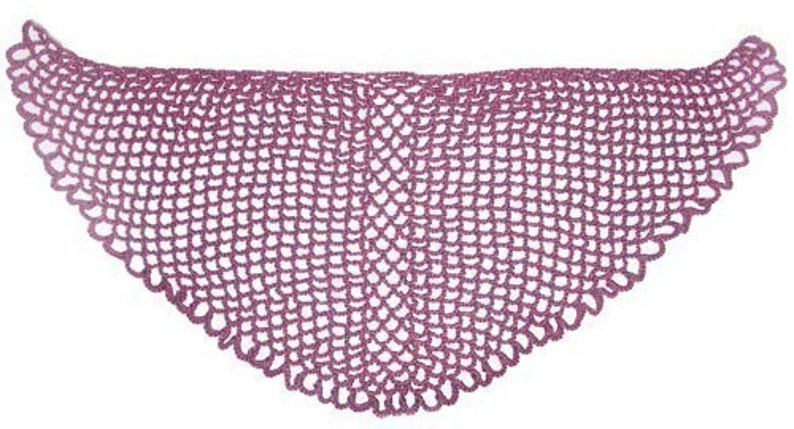 Angel Lace Scarf - PDF Crochet Pattern - Instant Download - Etsy