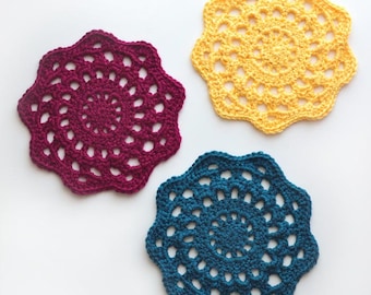 Chunky Doily - PDF Crochet Pattern - Instant Download