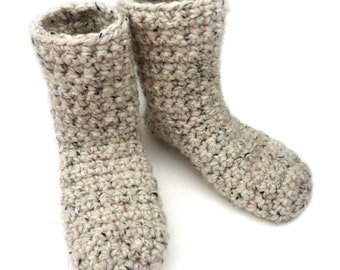 Slipper Booties (9 Sizes) - PDF Crochet Pattern - Instant Download