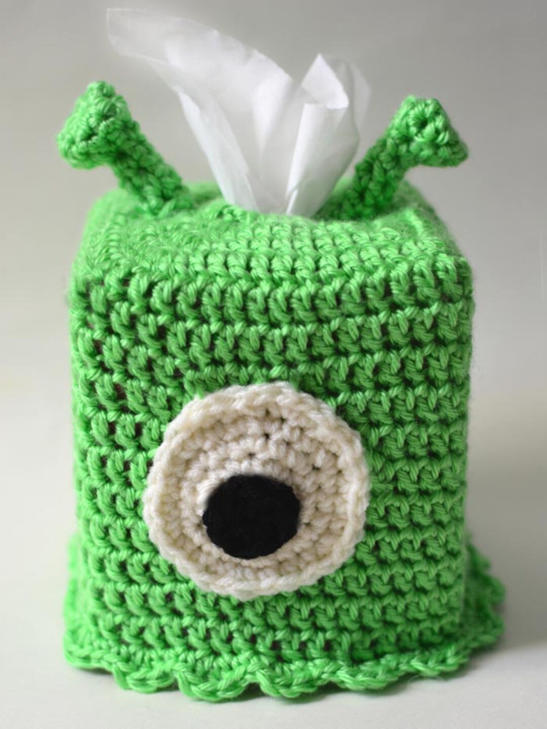 Alien Tissue Box Cover - PDF Crochet Pattern - Instant Download - Etsy
