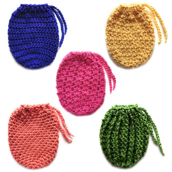 drawstring pouch crochet pattern