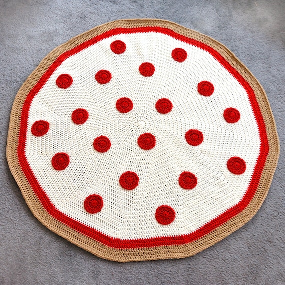 Pepperoni Pizza Blanket