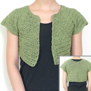 Classic Bolero (9 sizes) - PDF Crochet Pattern - Instant Download