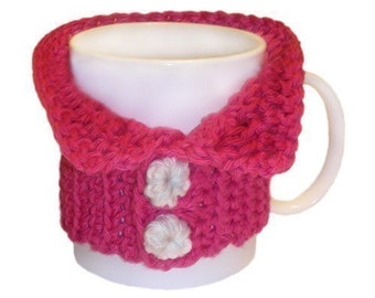 Cozy Mug Sweater - PDF Crochet Pattern - Instant Download