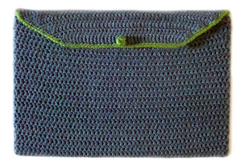 Laptop Sleeve PDF Crochet Pattern Instant Download image 1