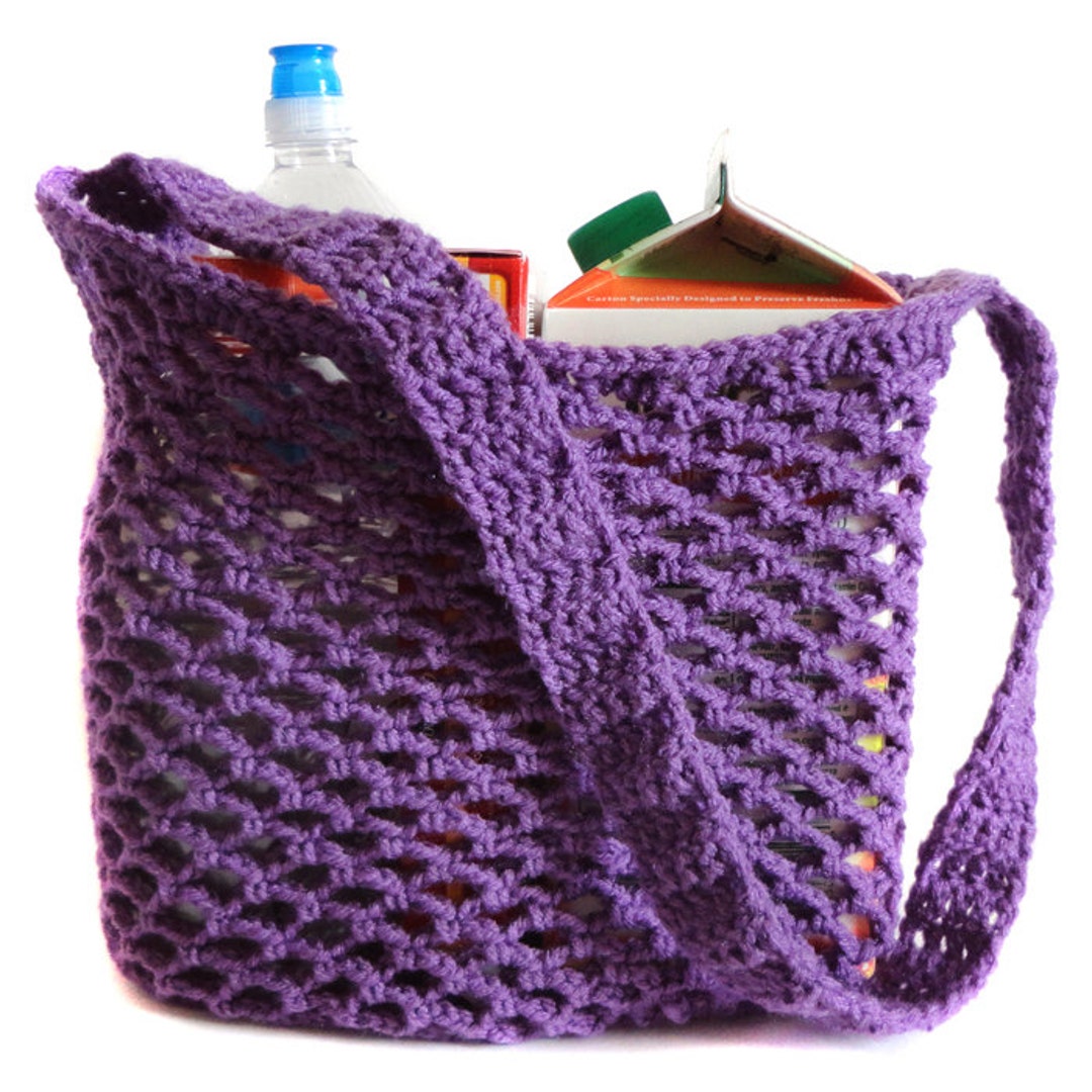 Mesh Market Bag - PDF Crochet Pattern - Instant Download - Etsy