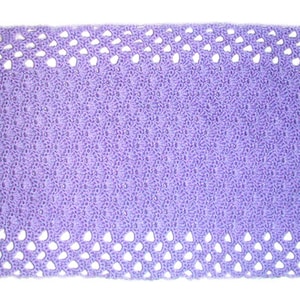 Honeycomb Table Runner - PDF Crochet Pattern - Instant Download