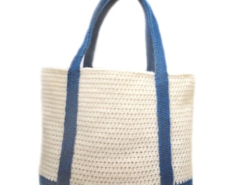 Classic Tote Bag - PDF Crochet Pattern - Instant Download