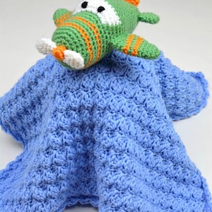 Little Airplane Lovey - PDF Crochet Pattern - Instant Download