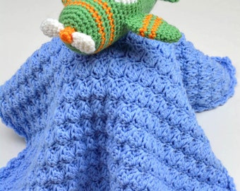 Little Airplane Lovey - PDF Crochet Pattern - Instant Download