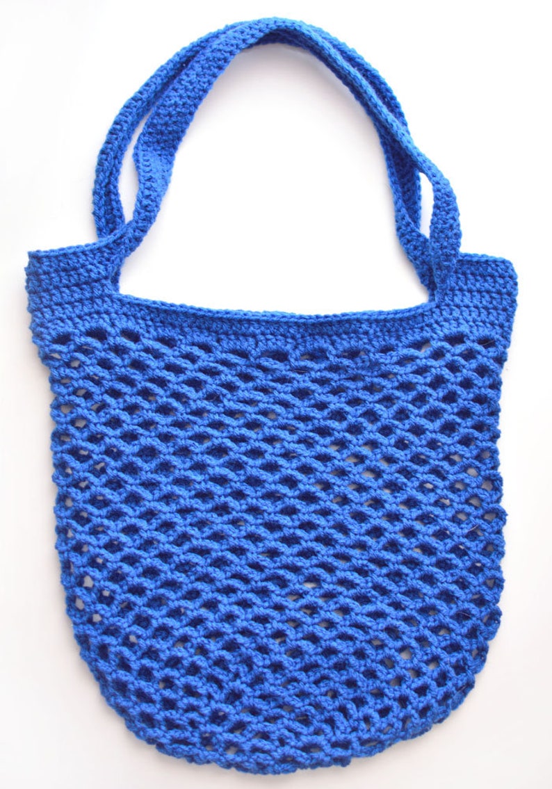 Quick Mesh Tote PDF Crochet Pattern Instant Download image 1