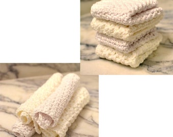 Spa Washcloth Set - PDF Crochet Pattern - Instant Download