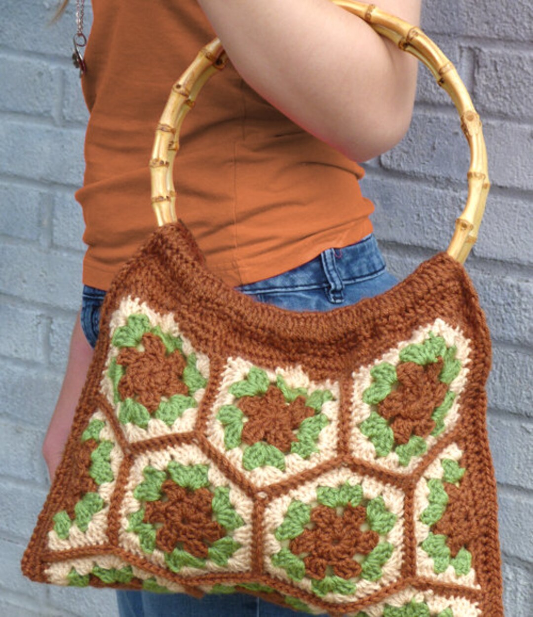 Verdant Hexagon Bag - PDF Crochet Pattern - Instant Download - Etsy