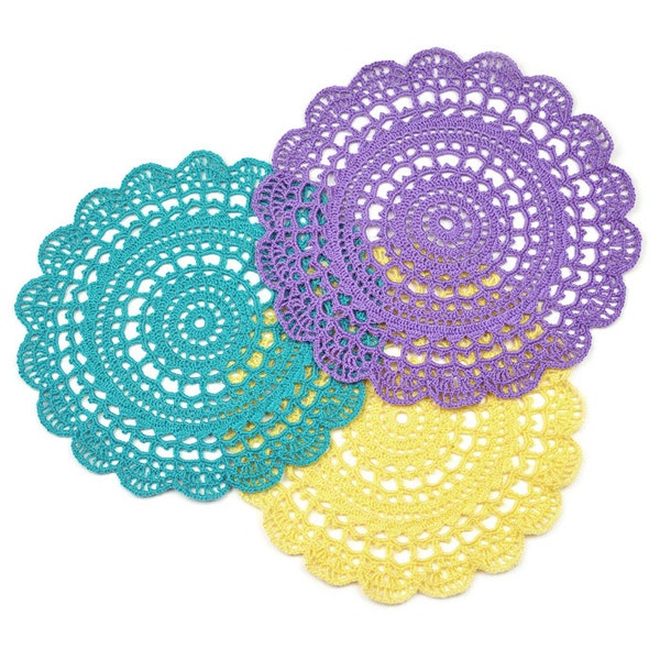 First-Timer Doily - PDF Crochet Pattern - Instant Download