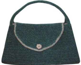 Casual Girl Version 2 Felted Purse - PDF Crochet Pattern - Instant Download