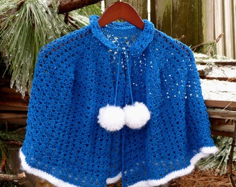 Winter Wonderland Capelet - PDF Crochet Pattern - Instant Download