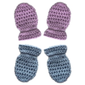 Classic Baby Mittens - PDF Crochet Pattern - Instant Download