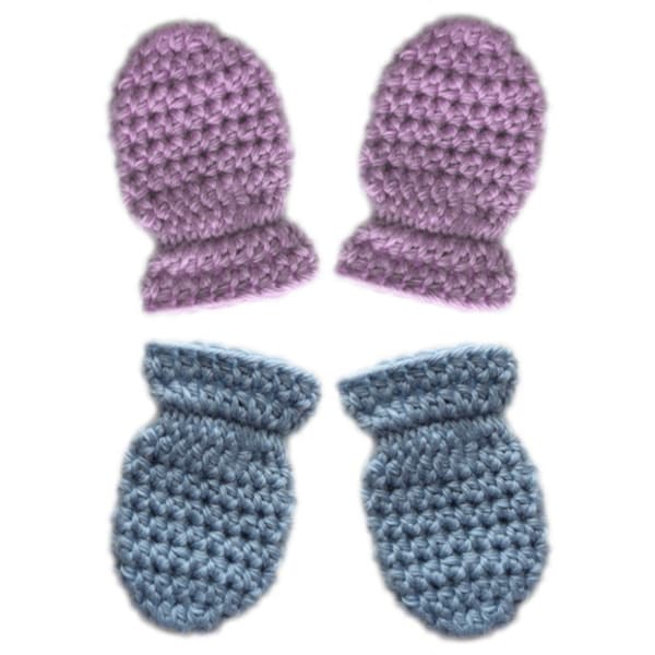 Crochet Baby Mittens Etsy