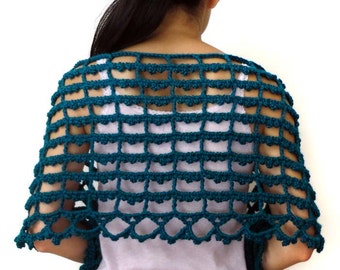 Picot Shawl - PDF Crochet Pattern - Instant Download