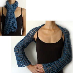 Lover's Knot Convertible Shrug - PDF Crochet Pattern - Instant Download