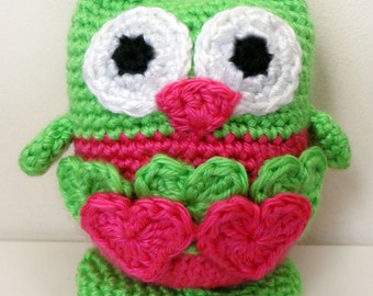 Lovable Owl - PDF Crochet Pattern - Instant Download