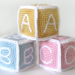 Baby Blocks - PDF Crochet Pattern - Instant Download