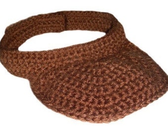 Adjustable Visor - PDF Crochet Pattern - Instant Download