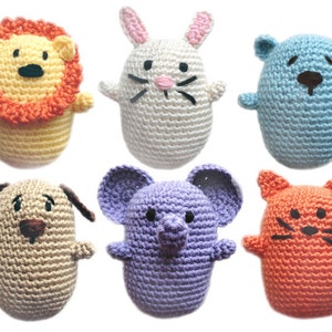 Animal Gift Card Holders - PDF Crochet Pattern - Instant Download